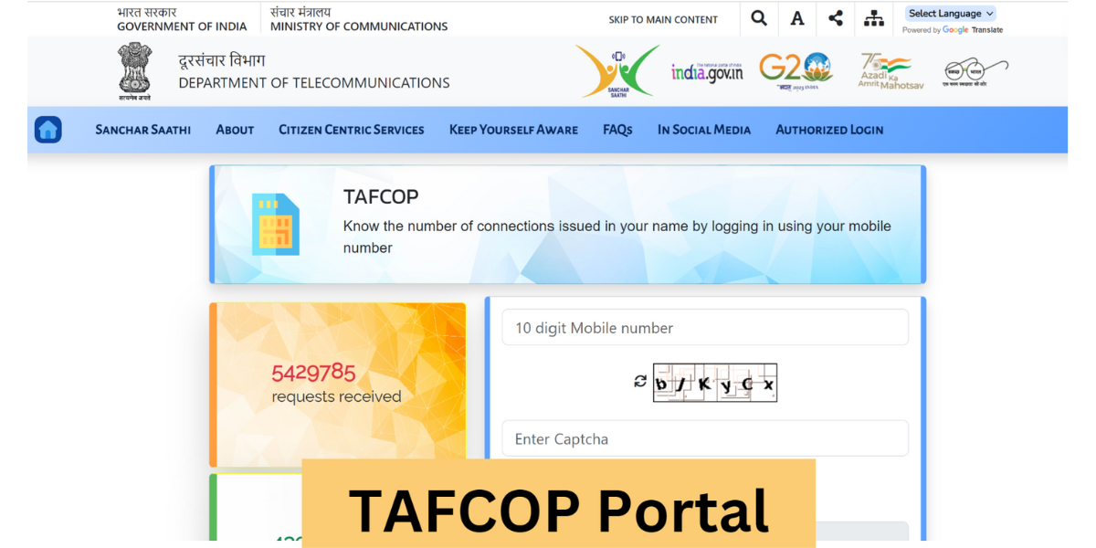 Read more about the article Tafcop : Ensuring Transparency and Security in Telecom Services