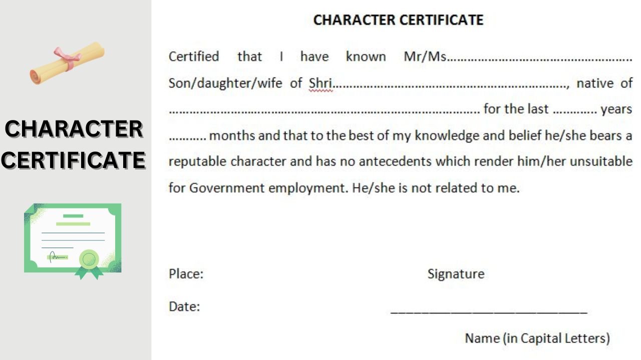 You are currently viewing The Ultimate Guide to Creating a Character Certificate: Everything You Need to Know